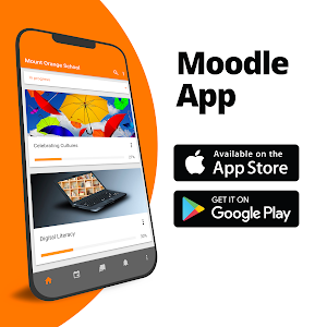 download Moodle app
